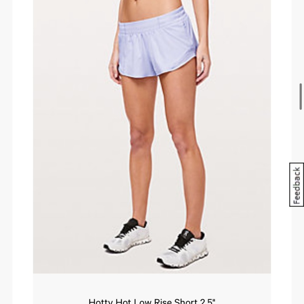 Lululemon speed short 2.5